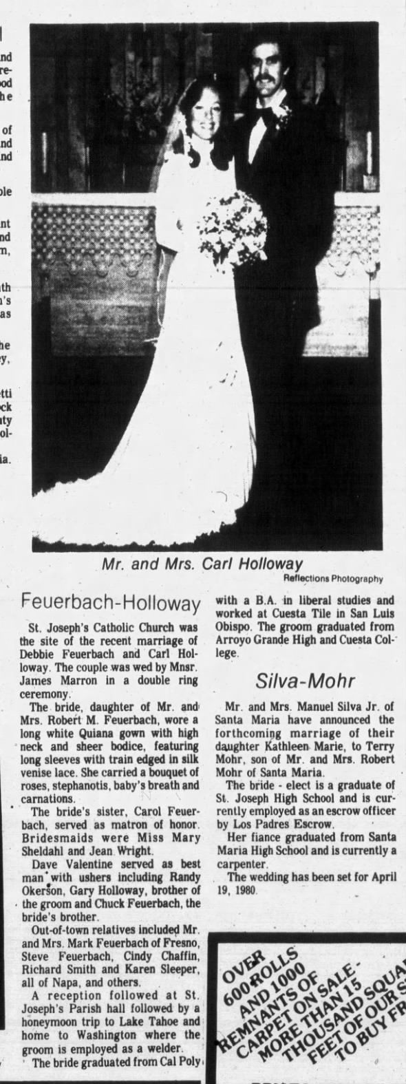 Clipping from Santa Maria Times